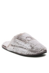 Calvin Klein Пантофи Slipper Mule Fur HW0HW01227 Light Grey CKW - Mera.bg