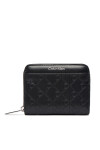Calvin Klein Портфейл Emblem Aop Embossed Zip Around LV04F1081G Черен - Mera.bg