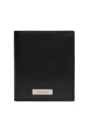 Calvin Klein Портфейл Plaque Ns Slim Trifold W/ Coin LV04D1068G Черен - Mera.bg