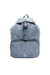 Calvin Klein Раница Denim Luna Mini Flap Backpack LV04F3216G Светлосиньо - Mera.bg