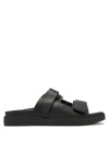 Calvin Klein Сандали Flat Adj Slide Eyelet HW0HW02489 Черен - Mera.bg