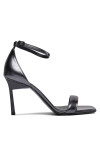 Calvin Klein Сандали Geo Stil Square Sandal 90-Pearl HW0HW01993 Черен - Mera.bg