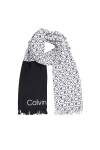Calvin Klein Шал Monogram K60K612979 Черен - Mera.bg