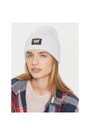 CAT Footwear Шапка Label Cuff 1090026 Бял - Mera.bg
