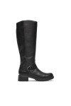Clarks Ботуши Hearth Rae 261742414 Черен - Mera.bg