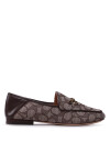 Coach лоуфъри с дебела подметка Hanna Textured Jacq CC888 Кафяв - Mera.bg