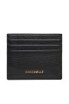Coccinelle Калъф за кредитни карти MW5 Metallic Soft E2 MW5 12 95 01 Черен - Mera.bg