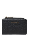 Coccinelle Портфейл MW5 Metallic Soft E2 MW5 17 01 01 Черен - Mera.bg