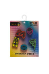 Crocs Декорация за обувки Jibbitz Led Dude Bro 5 Pack 10012944 Цветен - Mera.bg