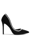 DeeZee Обувки на ток AFJA KL-HT92931-50 Черен - Mera.bg