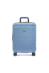 Delsey Малък твърд куфар Freestyle 00385980342 Sky Blue - Mera.bg