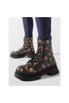 Desigual Туристически oбувки Shoes Boot Flowers 22WSTP10 2000 - Mera.bg