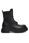 Elisabetta Franchi Туристически oбувки Lace-Up Bootie F4A5-E0411-1251 D Черен - Mera.bg
