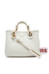 Emporio Armani Дамска чанта EW000382 AF12103 M0034 Бял - Mera.bg