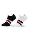 Emporio Armani Комплект 2 чифта терлик мъжки 306228 3R300 00911 Bianco/Nero - Mera.bg