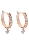 Emporio Armani Обици EGS3006221 Позлатено с розово злато - Mera.bg