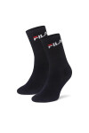 Fila Дълги чорапи F4401-AW24 (2-pack) Черен - Mera.bg