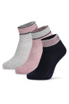 Fila Къси чорапи F8206-AW24 (3-pack) Розов - Mera.bg