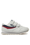 Fila Сникърси Orbit Velcro Low Kids 1010785.98F Бял - Mera.bg