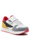 Fila Сникърси Retroque Velcro Kids FFK0036.13056 Marshmallow/ Red - Mera.bg
