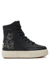 Fila Сникърси Wb Sandblast High Kids FFK0087.80010 Черен - Mera.bg