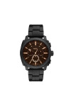 Fossil Часовник Machine Chronograph FS6097 Черен - Mera.bg