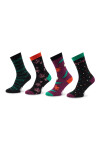 Fun Socks Комплект 4 чифта дълги чорапи унисекс Gift Box Unisex FS-FU71107 4710 - Mera.bg
