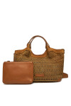 Gianni Chiarini Дамска чанта Dua BS 11679 CMLSR Кафяв - Mera.bg