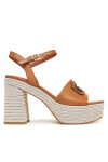 Guess Еспадрили FLJFML LEA03 Кафяв - Mera.bg