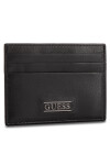 Guess Калъф за кредитни карти New Boston Card Case SM2420 LEA25 Черен - Mera.bg