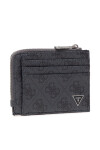 Guess Калъф за кредитни карти Vezzola Smart Mltple Cc W Zip SMEVZL LEA75 BLA - Mera.bg