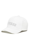 Guess Шапка с козирка J5RZ40 WO08O Бял - Mera.bg