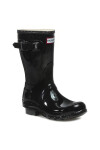 Hunter Гумени ботуши Original Gloss Short WFS1000RGL Черен - Mera.bg