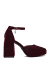 Juicy Couture Обувки на ток EO-W2SH59501A Бордо - Mera.bg
