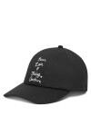 Juicy Couture Шапка с козирка Peace Love And Juicy JCAWH225703 Черен - Mera.bg