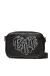 Karl Kani Дамска чанта Woven Signature Fake Leather Messenger Bag 4102130 Black - Mera.bg