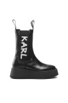 KARL LAGERFELD Боти тип челси KL42460 Черен - Mera.bg