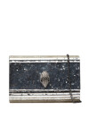 Kurt Geiger Дамска чанта Party Eagle Clutch Drench 8764063979 Silver - Mera.bg