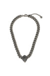 Kurt Geiger Колие Eagle Collar Necklace 8837264429 Сив - Mera.bg