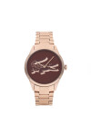 Lacoste Часовник Ladycroc 2001191 Розово злато - Mera.bg