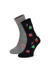 Lasocki Дълги чорапи 2MB-001-AW24 (2-pack) Сив - Mera.bg