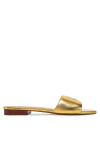 LAUREN RALPH LAUREN Чехли 802970531002 Златист - Mera.bg