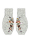 LaVashka Дамски ръкавици Wild Rose Light Grey - Mera.bg