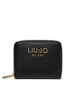 Liu Jo Портфейл Ecs M Zip Around AF5156 E0058 Черен - Mera.bg