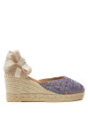 Manebi Еспадрили Acapulco Low Wedge Espadrilles G 0.6 WL Виолетов - Mera.bg