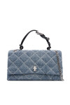 Marc Jacobs Дамска чанта The Quilted Denim Dual Convertible 2P5HCR019H03 Син - Mera.bg