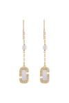 Marc Jacobs Обици The J Marc Luxe 2P5JER001J17 Златист - Mera.bg