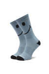 Market Дълги чорапи unisex Smiley 360001158 Син - Mera.bg