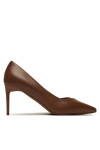 Max Mara Обувки на ток Phyllis 2524526191600 Кафяв - Mera.bg