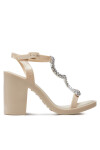 Melissa Сандали Snake Block + Bo.Bo Ad 35775 Бежов - Mera.bg
